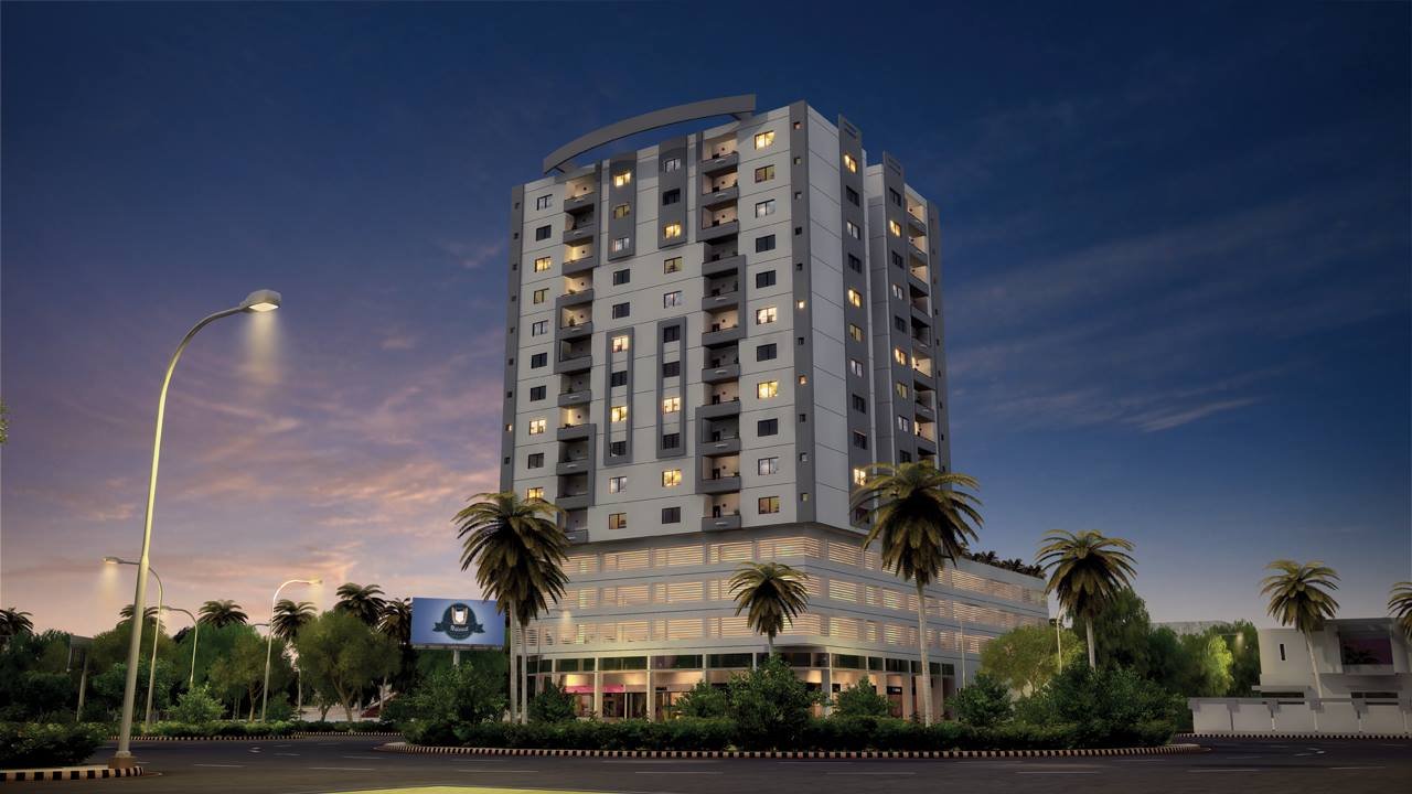 Ocean 99 tower render, Scheme 33 Karachi